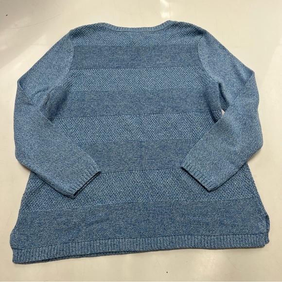 Talbots women’s petite blue sweater XLp L93-32 - Picture 3 of 6